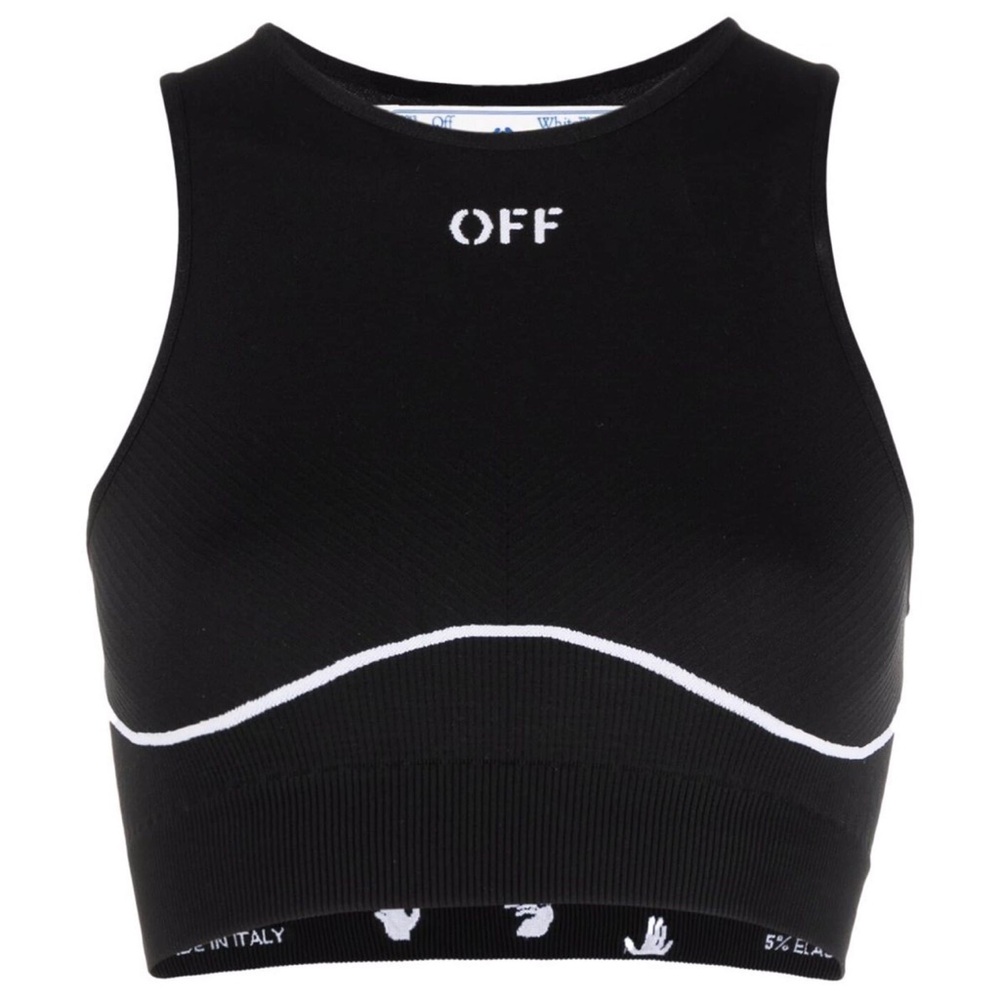 Off white crop top